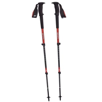 Black Diamond Trail Poles, Verstellbare, robuste Trekkingstöcke für alle Jahreszeiten (inkl. Schneeteller), Aluminium, Picante, Länge: 100-140 cm