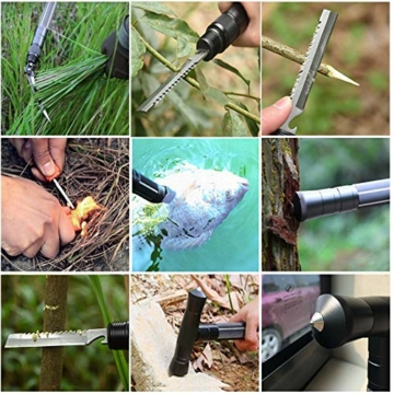 Alpenstocks Wanderstöcke Outdoor Camping Defense Stick Sicherheit Multifunktionale Home Rod Wandern Survival Tools - 6