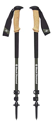 Black Diamond ALPINE CARBON CORK POLES, Ultra-Leichte Trekkingstöcke, Wanderstöcke mit Kork-Griff, verstellbar - 2