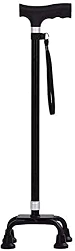Gehstock Älterer Multifunktionsstock 10x Erweiterung Gehstock Folo Board Stock Elder Man Stock Elder Crutch Vier rutschfeste Aluminiumlegierung - 1