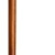 Gehstock mit gebogenem Holzgriff mit Griff aus gedämpftem Holz, leicht 0,3 kg, Höhe 90 cm (570) - 3