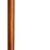 Gehstock mit gebogenem Holzgriff mit Griff aus gedämpftem Holz, leicht 0,3 kg, Höhe 90 cm (570) - 3