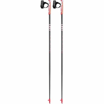 LEKI Flash Carbon Nordic Walkingstöcke, Black, 115cm - 1