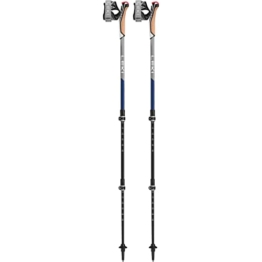 LEKI Traveller Carbon Stöcke, midnightblue-Dark metallic, 90-130cm - 1