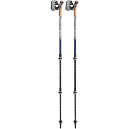 LEKI Traveller Carbon Stöcke, midnightblue-Dark metallic, 90-130cm - 1