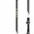 LEKI Traveller Carbon Walkingstöcke, dunkelanthrazit-weiß-Lime, 90-130cm - 1