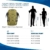 Nordic Walking Stöcke, 7075 Aluminium Wanderstöcke, Wanderstöcke Faltbar, 110 CM-130 cm Einstellbar, Mit 6 Paar Gummipuffern mit unterschiedlichen Funktionen, Geeignet zum Wandern, Reisen, Klettern - 6