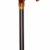 Relax Stock Bernstein mit bernsteinfarbenem Griff aus Acetat, bronzefarben, Linkshänder - 1
