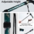 SPDYCESS Klappbarer Gehstock Blume Gemustert Aluminium Einstellbar Spazierstock Leicht Tragbar Reise Wanderstock Ergonomisch rutschfest Griff Alpenstock für Frauen Männer Senioren Faltbare Gehstöcke - 5