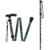 SPDYCESS Klappbarer Gehstock Blume Gemustert Aluminium Einstellbar Spazierstock Leicht Tragbar Reise Wanderstock Ergonomisch rutschfest Griff Alpenstock für Frauen Männer Senioren Faltbare Gehstöcke - 7